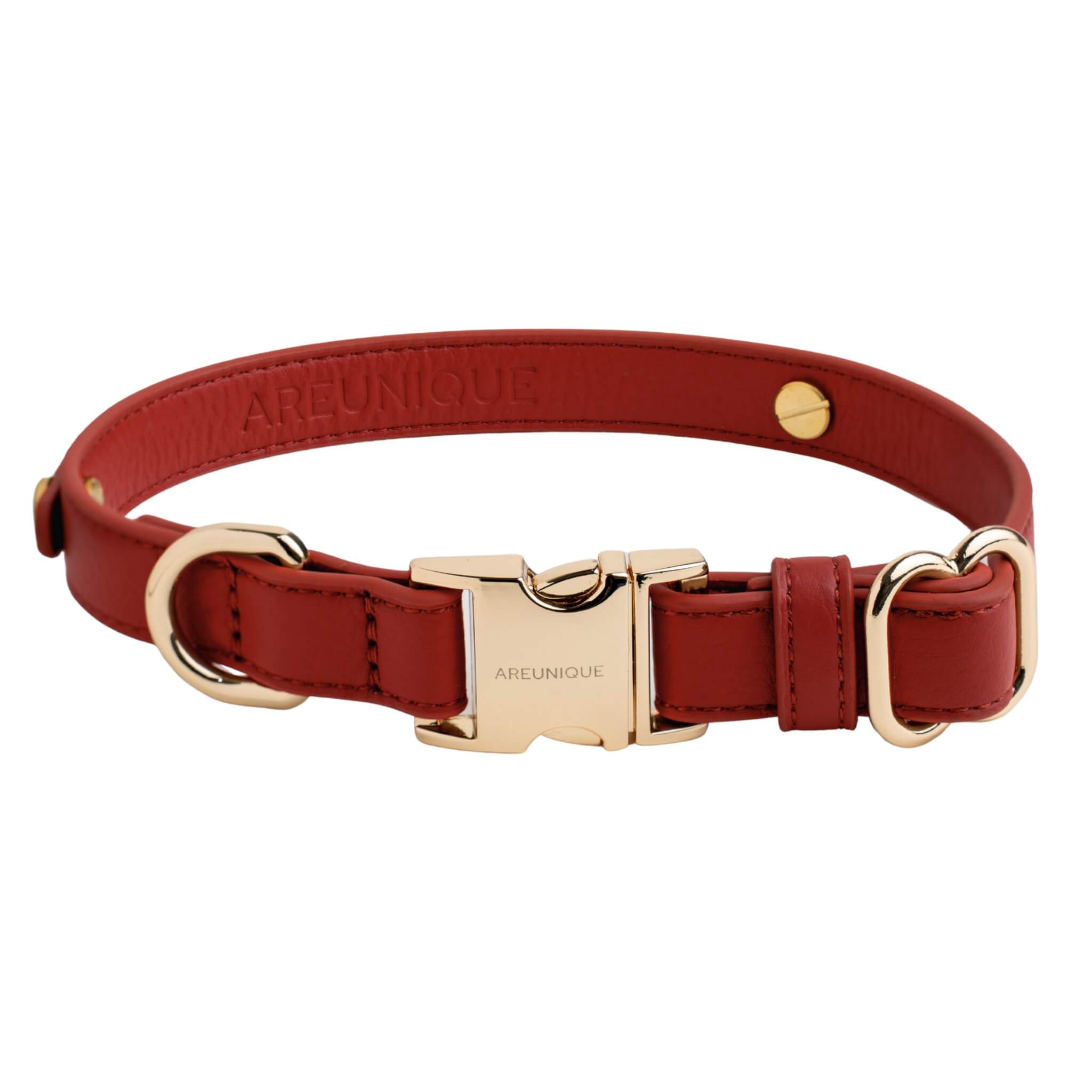 collar dog red